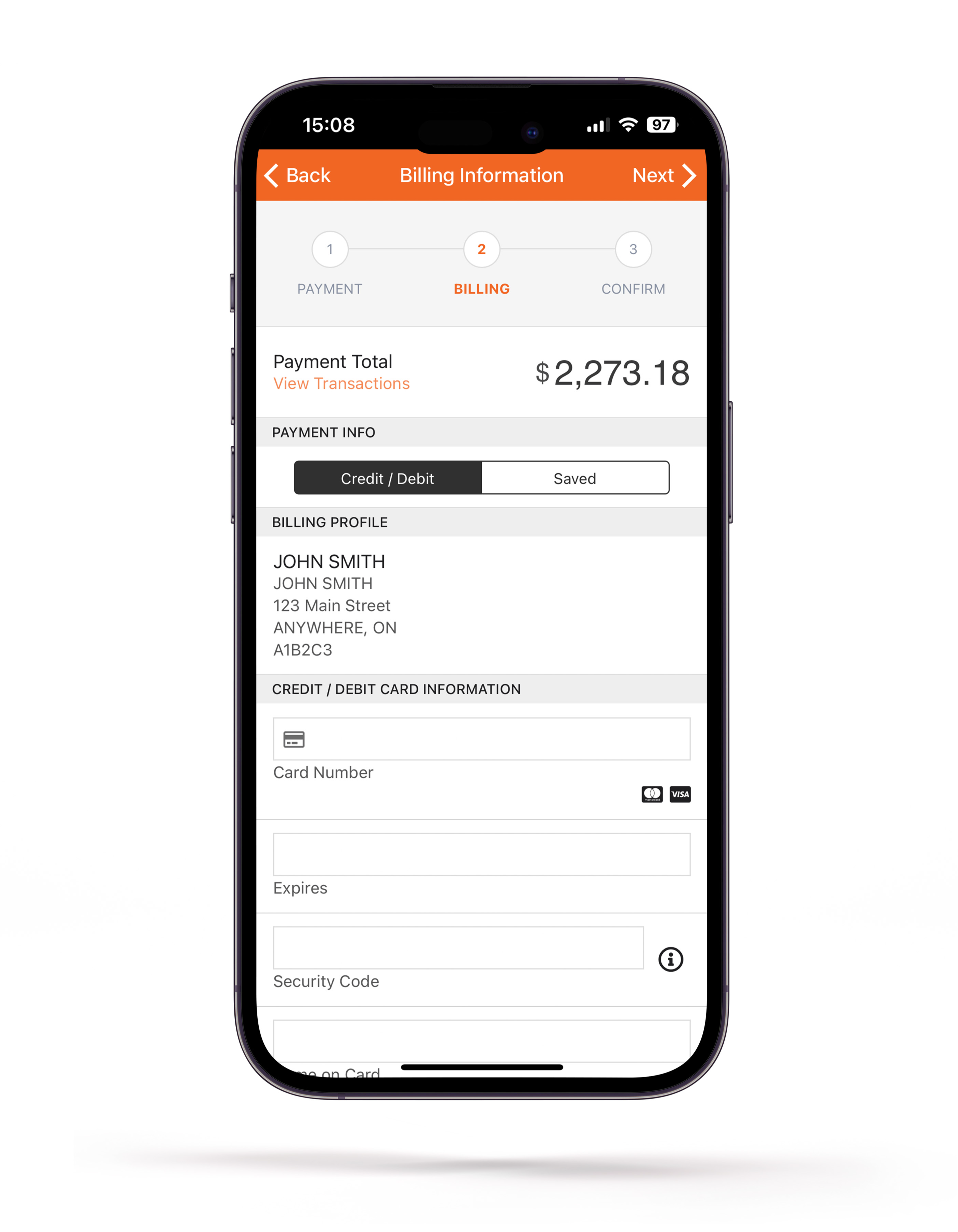 Review Balance & Pay Bills Securely